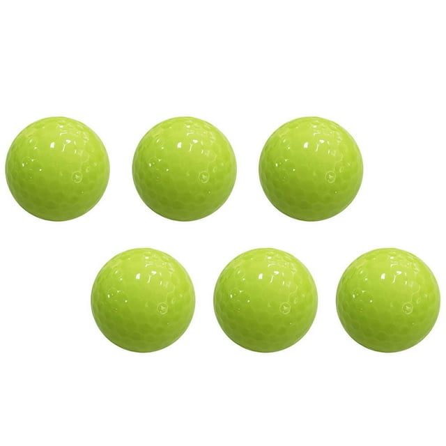 Golf Fluorescent Ball 2 Count Balls Fluorescence Glowing Practice Night