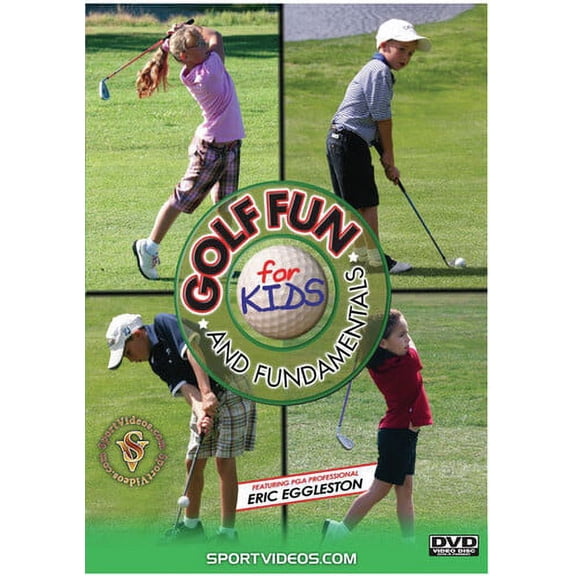 Golf Fun And Fundamentals For Kids (DVD), Sportvideos.Com, Sports & Fitness