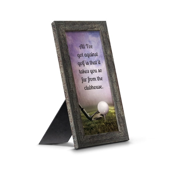 Golf, Funny Golf Gifts for Men Picture Frame, Gift for a Golfer, 7367BW