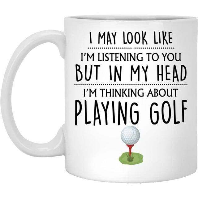 Golf Gift, Golf Mug, Funny Golf Gifts For Men, Him, Husband, Boyfriend