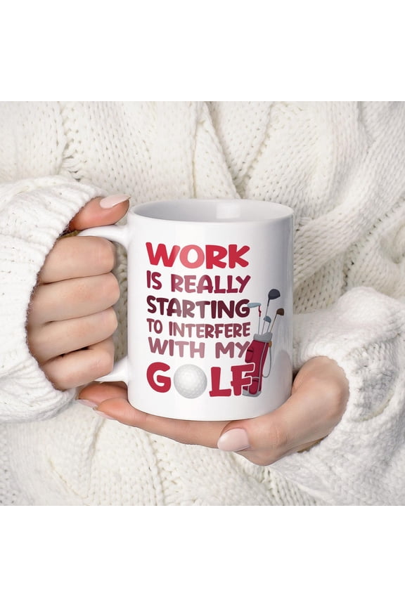 Golf Gifts for Men, Funny Golf Mug, Golfer Gift for Dad, Husband, Boyfriend, Father's Day, Birthday Present for Golf Lovers
