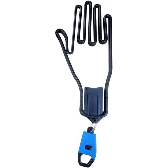 Golf Glove Stretcher & Dryer - Lightweight ABS Clip-On Glove Shaper for Golf Bag Storage(1Pcs, B)
