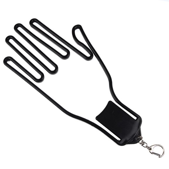 Golf Gloves Holder Sports Golfer Tool Gear Plastic Rack Dryer Hanger Stretcher