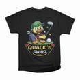 thumbnail image 1 of Golf Golfing Humor Duck Quackn Swing T-Shirt Tee Gift For Him Merch For Her Apparel For Fr, 1 of 2