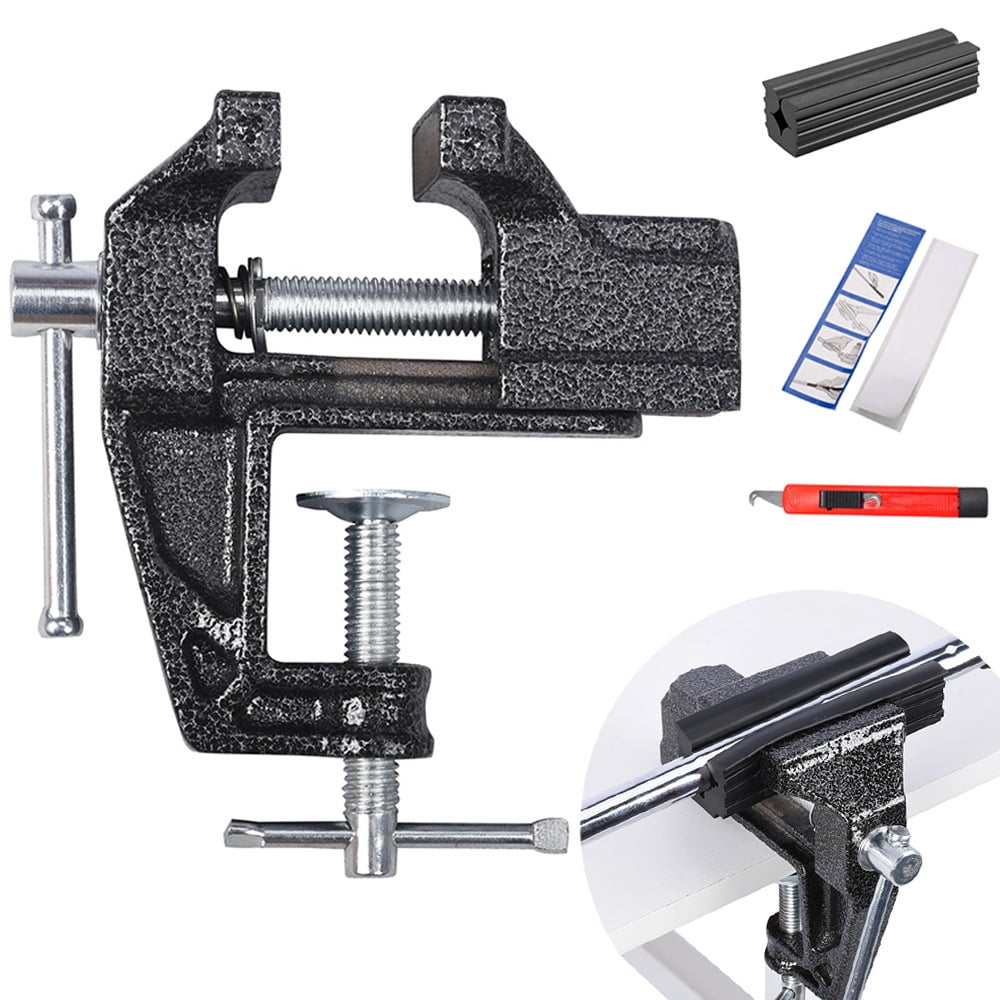 Golf Grip Kit for Regripping Golf Club, Golf Grip Removal Tool with Portable Clamp, Sided Tapes Hook Knife & Tape Remover & Rubber Sleeve – DIY Golf Club Repair Kit