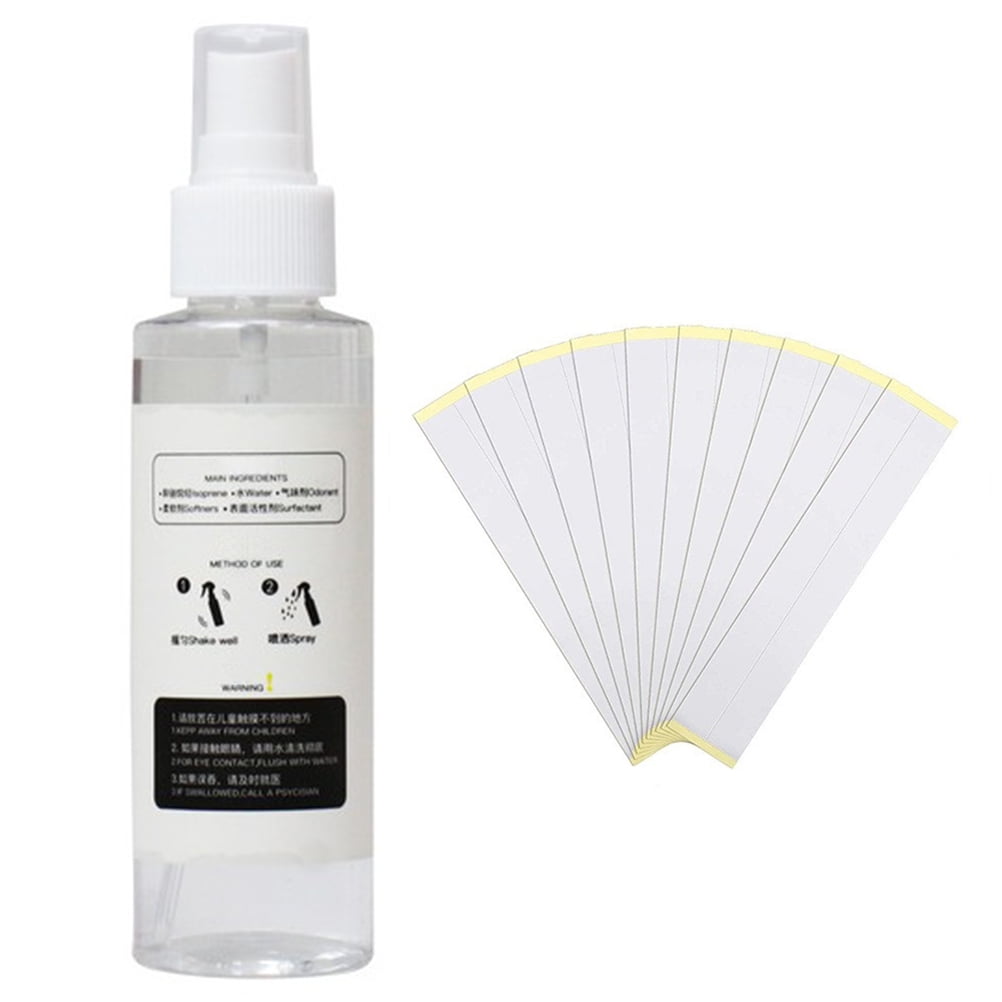 Golf Grip Solvent with 15 Tape Strips Non Toxic Non Flammable Spray Solution for Club Regripping