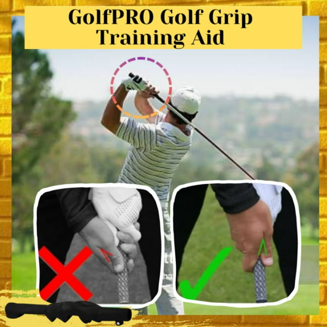 Golf Grip Swing Practice Handle Golf Grip Training Aid - Walmart.com