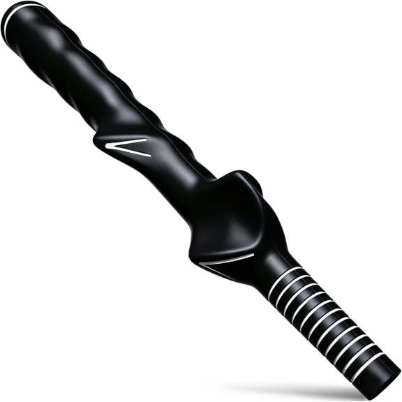Golf Grip Trainer Aid-Right Handed, Compact Swing Aid for Standard Clubs, Corrects Hand Position & Builds Memory for Driver to Wedge, -Course Range & Warm-Up Tool