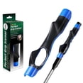 thumbnail image 1 of Golf Grip Trainer Fix Your Slice Hook, Train Correct Hand Position, Build Muscle Memory for Consistent Swing, Removable Attachment Fits All Standard Golf Clubs, for Beginners & High Handicap Golfers, 1 of 6