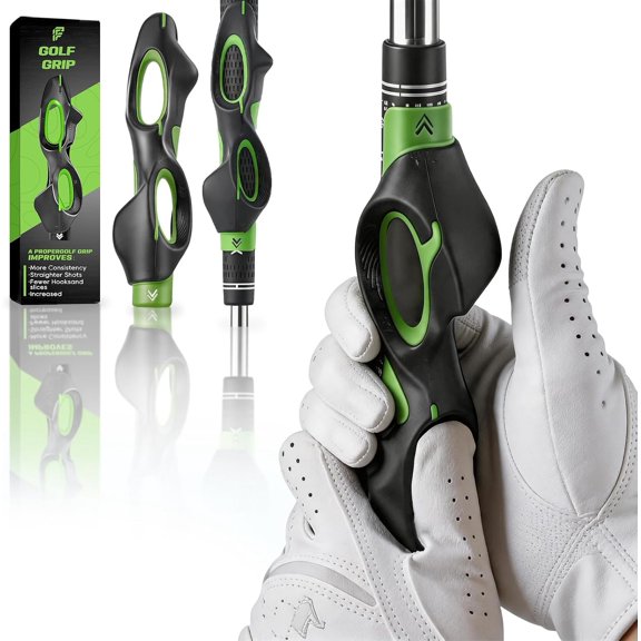 Golf Grip Trainer, Golf Aid for Correct Hand Position & Swing,Snap- Golf Swing Trainer to Improve Accuracy,Fix Slice & Hook,Ideal for Beginners & Skill Levels