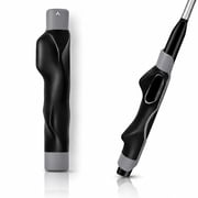QI-EU Golf Grip Trainer, Ergonomic TPR Training Grip for Correct Hand Position Swing Practice, Gray