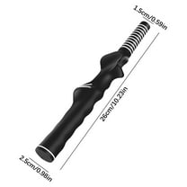 Golf Grip Trainer | Left & Right Hand Practice Tool for Correcting Hand Shape & Improving Swing Control | Ergonomic Rubber Training Aid for Golf Clubs