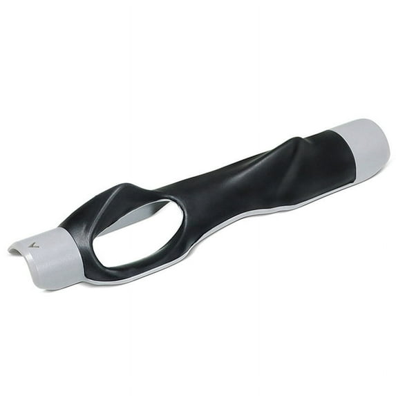 Golf Grip Training Aid Golf Club Handle for Swing Grip Trainer Left Practice Aid,Grey