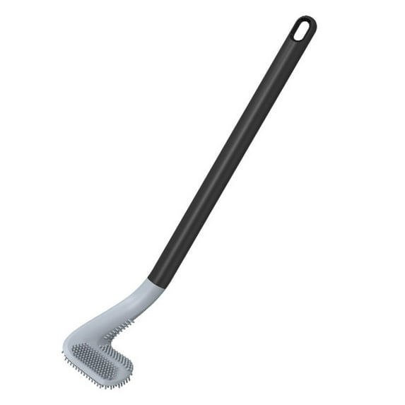 Golf Head Toilet Brush - Angled Cleaning Head for Corner Reach, No Dead Spot Brush