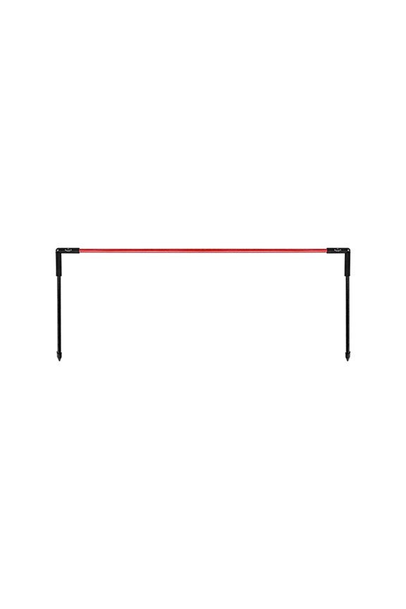 Golf Hinged Alignment Stix-Training Aid for Swing, Setup & Aim, Red -