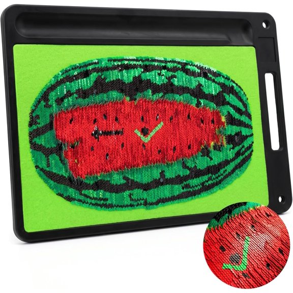 Golf Hitting Mat,Sequin Feedback,Replaceable Golf Hitting Mat,Golf Aid with No-Slip Heavy Duty Rubber Base,Analyze Swing Path-Ball Low Point,Golf Accessories