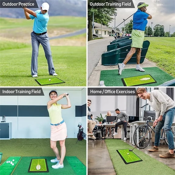 Golf Hitting Mat Track Direction Detection Pad for Recording Trajectories
