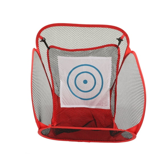 Golf Hitting Net Portable Foldable Golf Practice Training Net for Outdoors Garden Red Bienvenido
