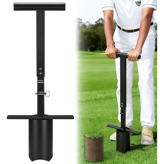 Golf Hole , Easy Digging 2 Sizes Golf Hole Cup, Golf Hole Digger for ...