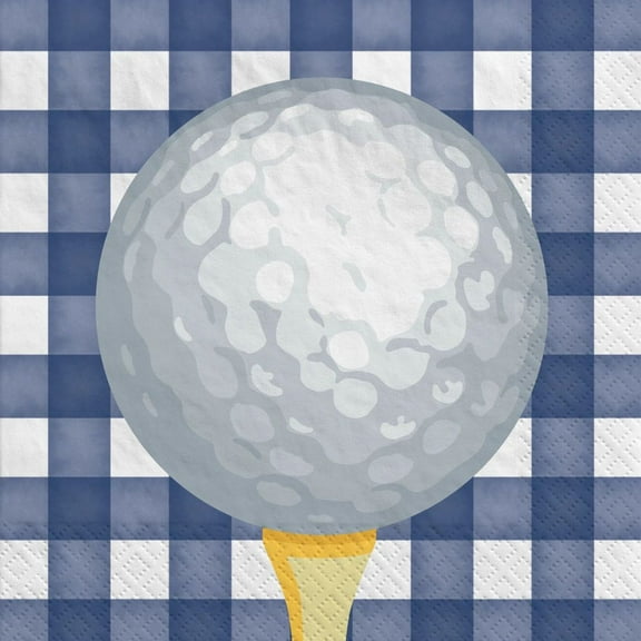 Golf Hole In One Paper Lunch Napkins 40 Per Pack