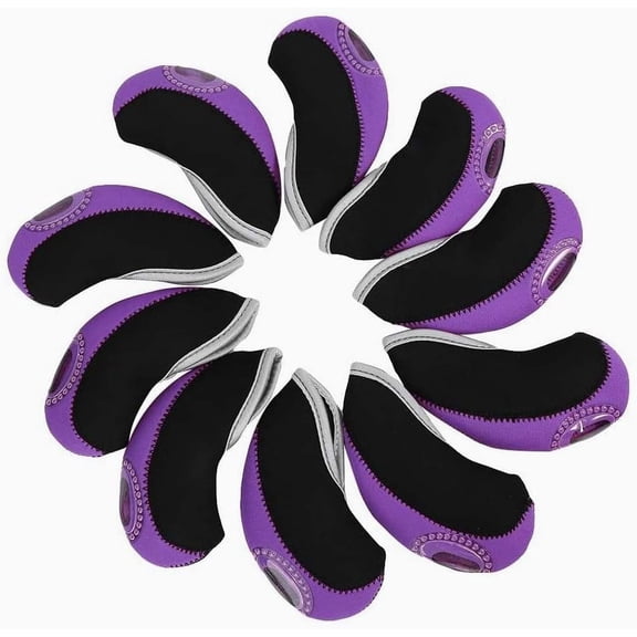 Golf Iron Covers Set for Club Elasticity Protable Selections 10pcs/lot