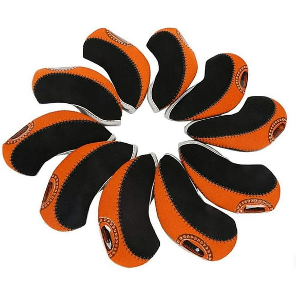 Golf Iron Covers Set for Club Elasticity Protable Selections 10pcs/lot