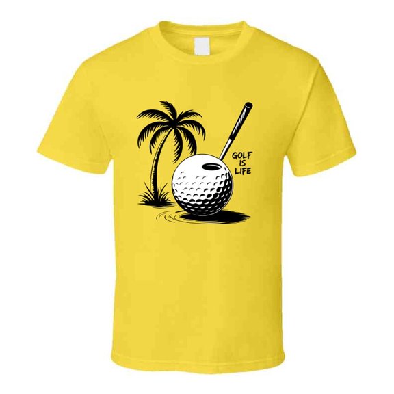 Golf Is Life T Shirt – Funny Golf Tee For Passionate Golfers &amp; Fans T Shirt