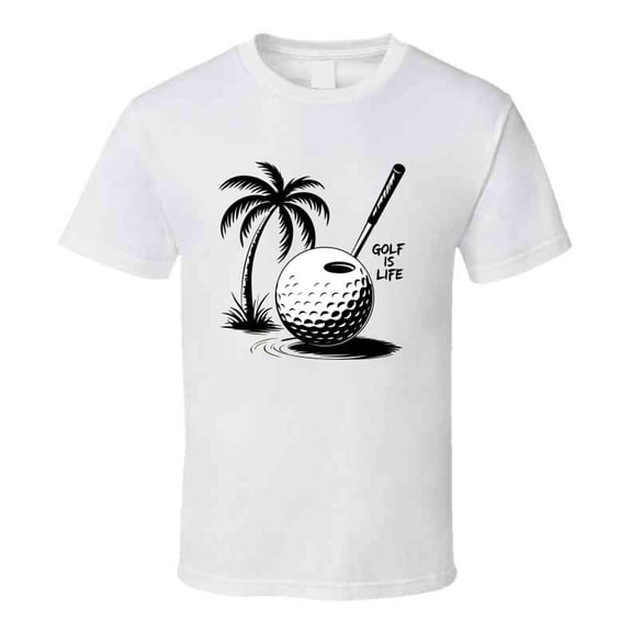 Golf Is Life T Shirt – Funny Golf Tee For Passionate Golfers & Fans T Shirt