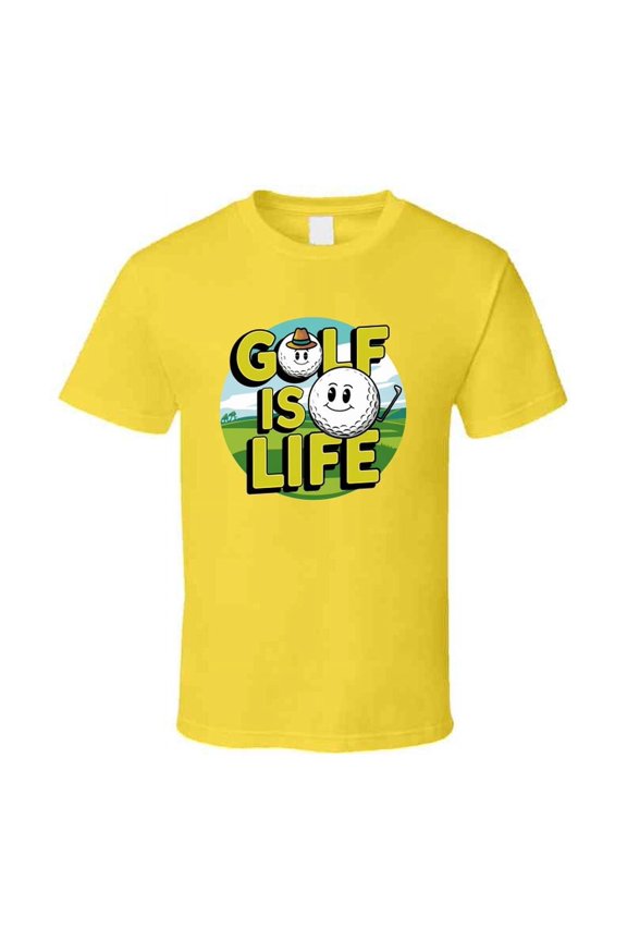 Golf Is Life T-shirt – Fun & Bold Tee For Golfers Who Live For The Game T Shirt