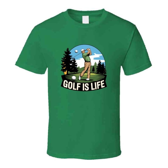 Golf Is Life! T-shirt – Funny Golf Tee For Players & Enthusiasts T Shirt