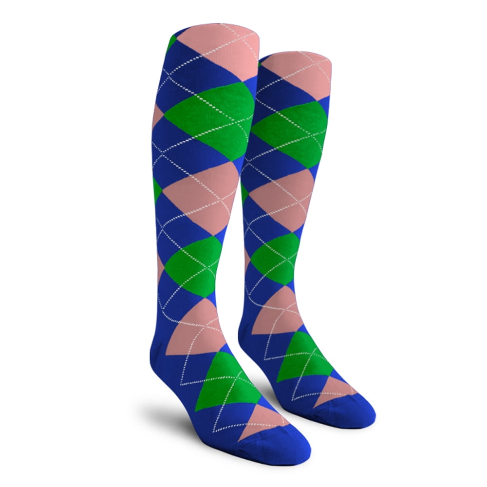 Knicker Socks Golf Knickers Colorful Knee High Argyle Cotton Socks For Men Women and ...