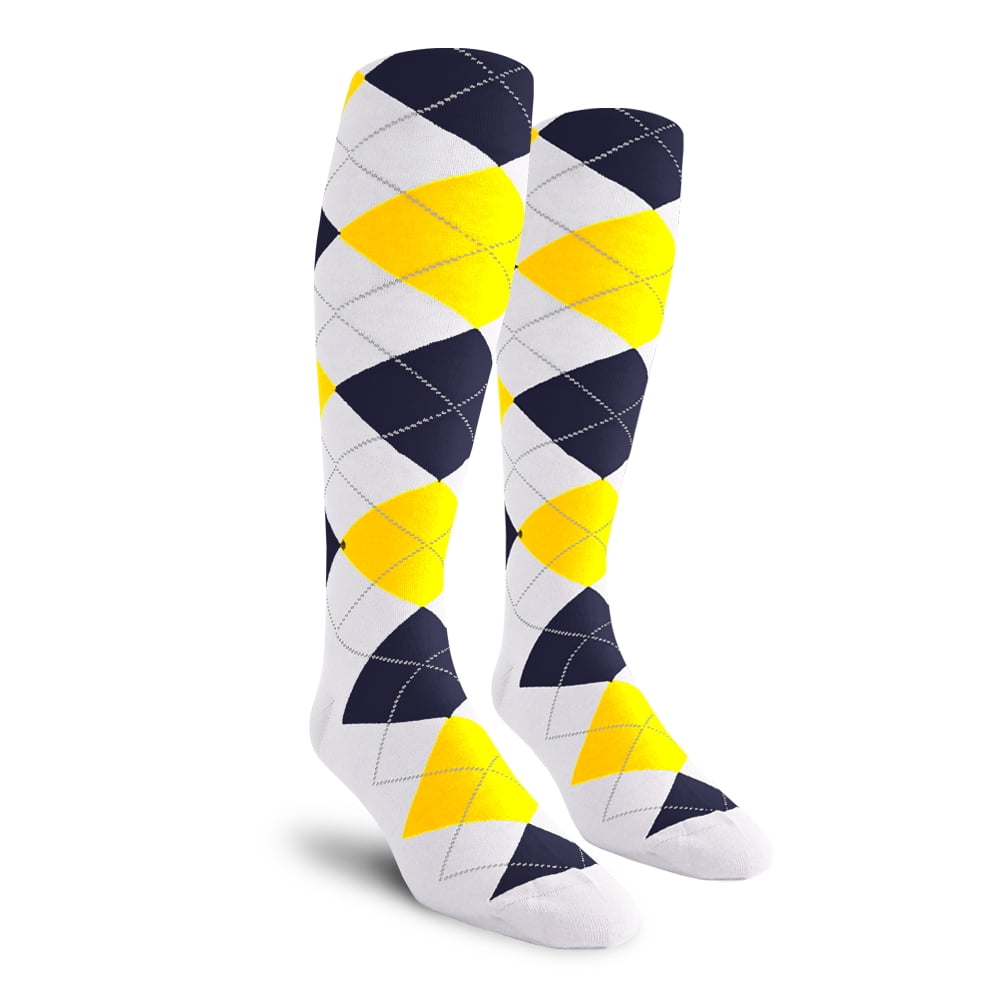 Knicker Socks Golf Knickers Colorful Knee High Argyle Cotton Socks For Men Women and ...