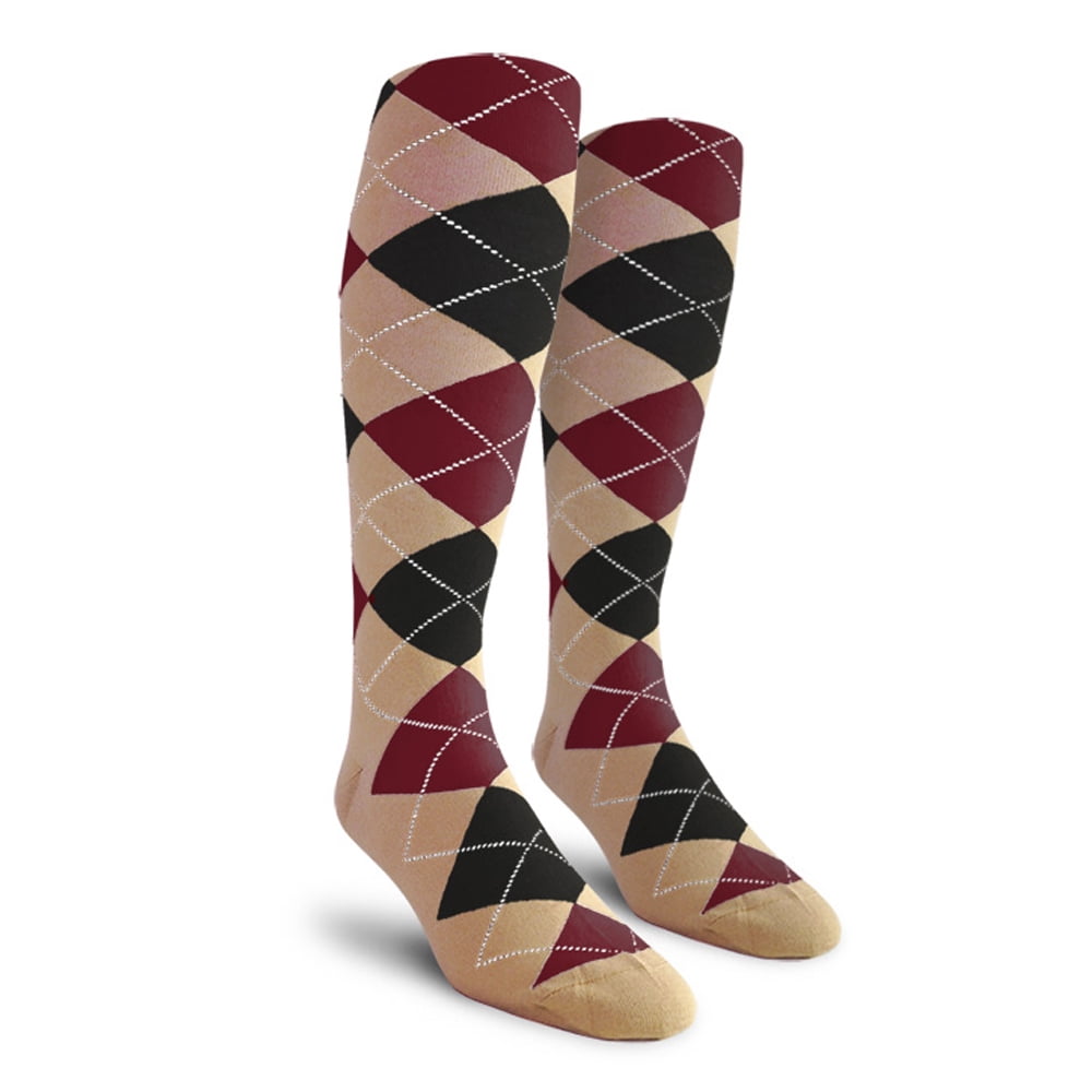 Knicker Socks Golf Knickers Colorful Knee High Argyle Cotton Socks For Men Women and ...