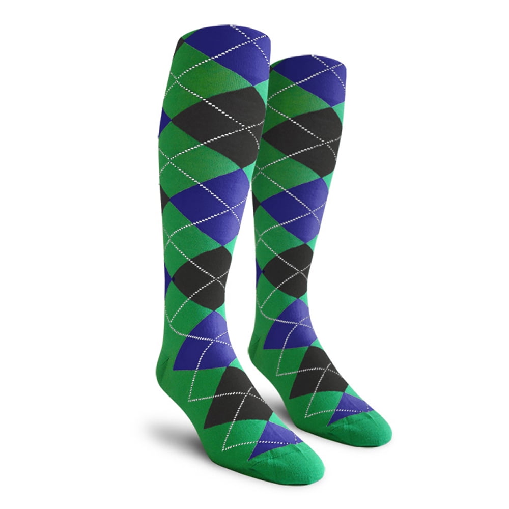 Knicker Socks Golf Knickers Colorful Knee High Argyle Cotton Socks For Men Women and ...