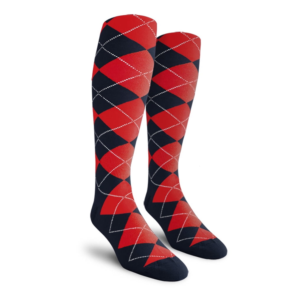 Knicker Socks Golf Knickers Colorful Knee High Argyle Cotton Socks For Men Women and ...