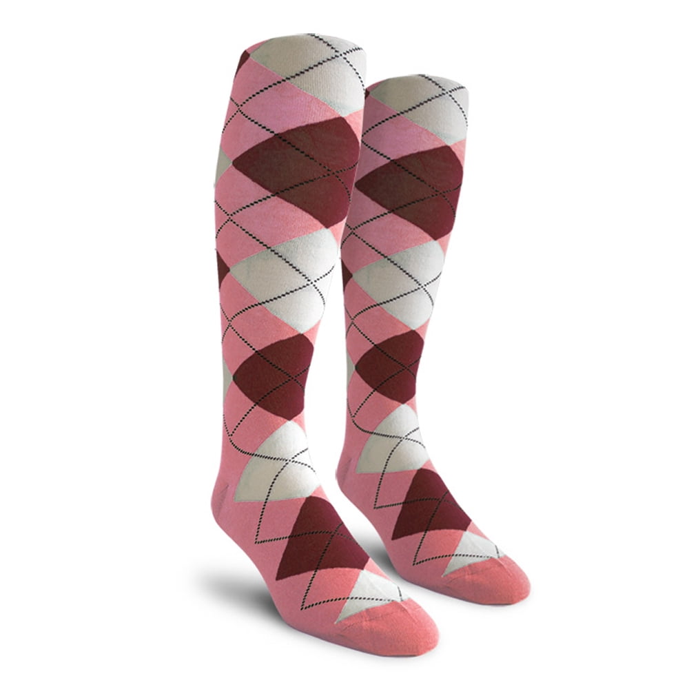 Knicker Socks Golf Knickers Colorful Knee High Argyle Cotton Socks For Men Women and ...