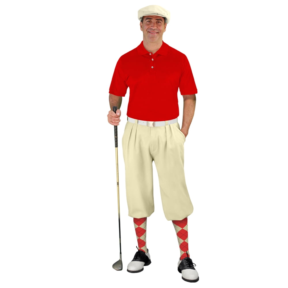 Golf Knickers Start-in-Style Traditional (Plus Fours) Outfit for Men ...