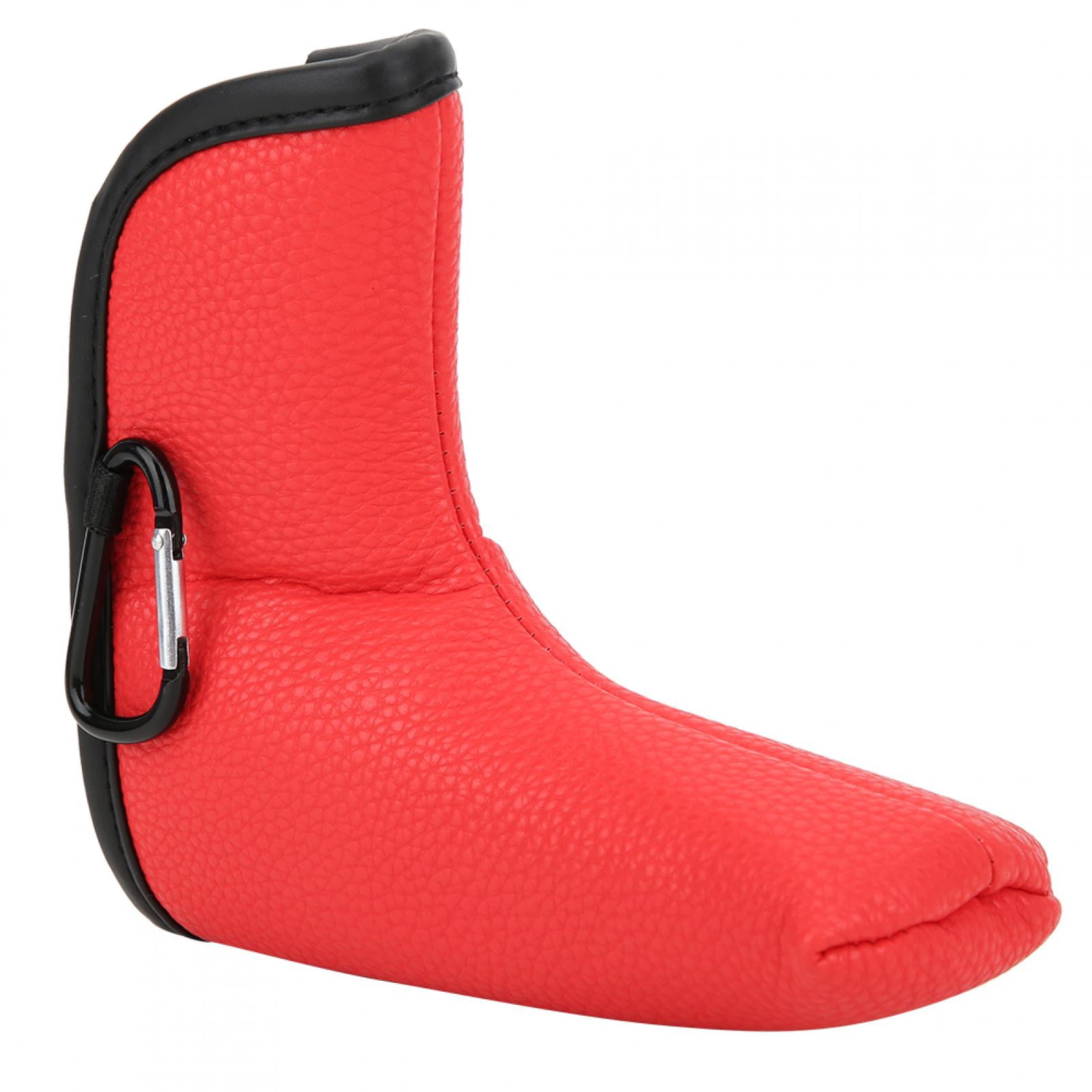 Square Golf Putter Cover - Waterproof PU With Thick Plush Lining, Magnetic Closure