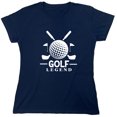 thumbnail image 1 of Golf Legend Sarcastic Humor Novelty Funny Women's Casual Tees, 1 of 3