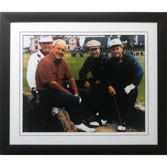 Golf Legends "Floyd, Palmer, Watson, Nicklaus" Custom Framed Art Generic