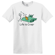 Golf Life Is Crap Golfer Graphic T-Shirt