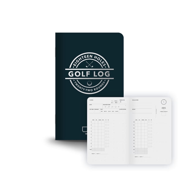Golf Log Pocket Notebook