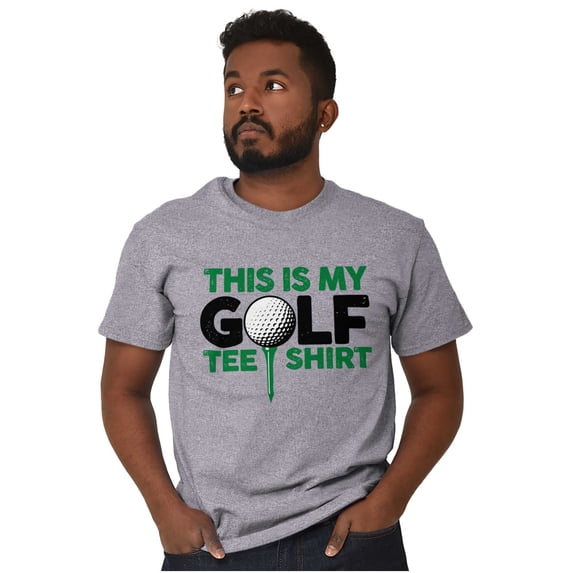Golf Lover Funny Golfing Dad Joke Men's Graphic T Shirt Tees Brisco Brands X