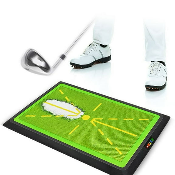 Golf Mat,Golf Swing Mat Trainer,Golf Hitting Mat, Swing mat for Golf,Golf Training pad, Path Visual Feedback Golf Hitting Mat, Golf Mats Practice Outdoor and Indoor,D