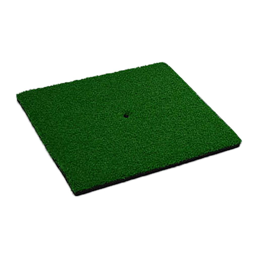 Golf Mats Golf Hitting Mats Indoor/Outdoor Backyard Use Rubber Tees Golf Grass for Driving Chiping Range Practice (Short Grass)