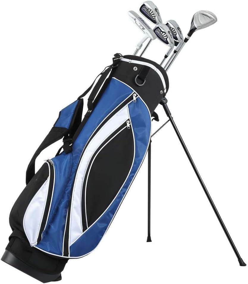 Golf Mens Power V3 Club Set and Stand Bag, Left Hand