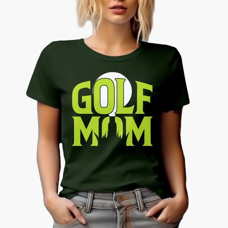 Golf Mom Shirt Golfing Mother Gift Tee For Women Golf Mom Shirt Golfing Mother Gift Tee For Women