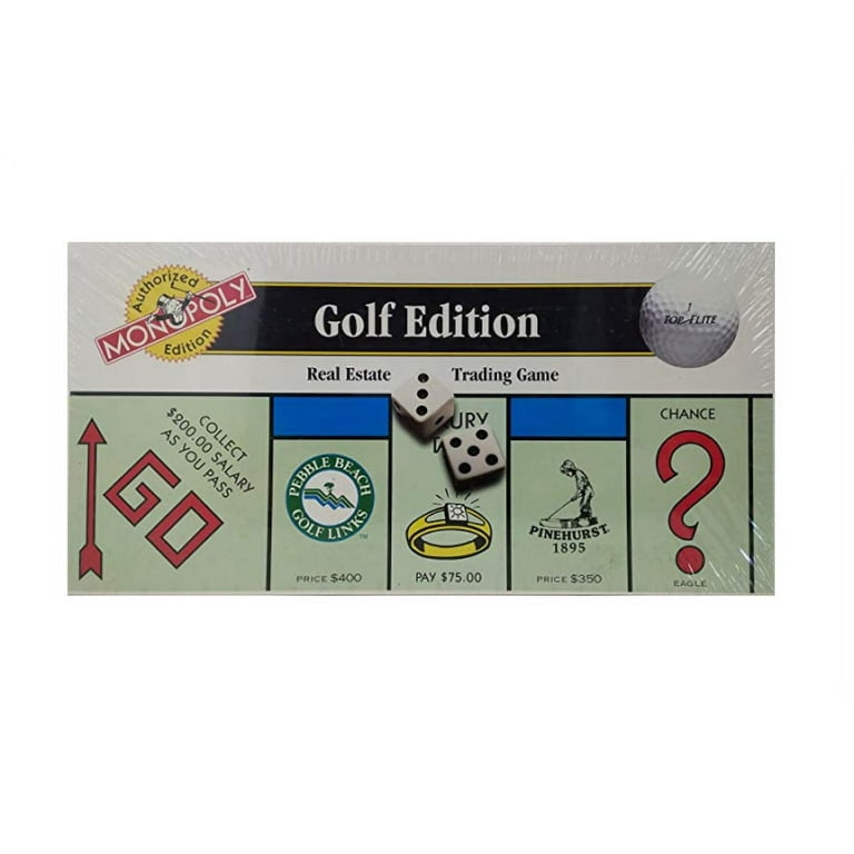 レア物　モノポリー　ゴルフ　Monopoly Golf 英語版 Monopoly: Golf | Board Game | BoardGameGeek