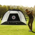 thumbnail image 1 of Golf Net 78.7x39.4x55.1in - Driving Chipping Practice Net with Target & Carry Bag, 1 of 8