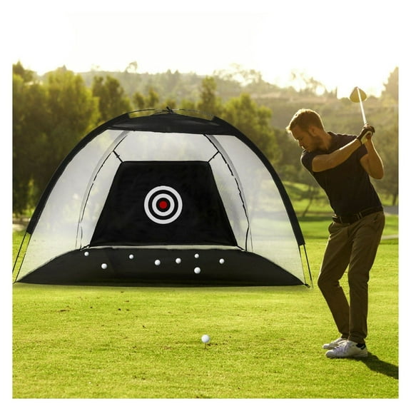 Golf Net, 78.7x39.4x55.1in for Backyard Driving and Chipping Training